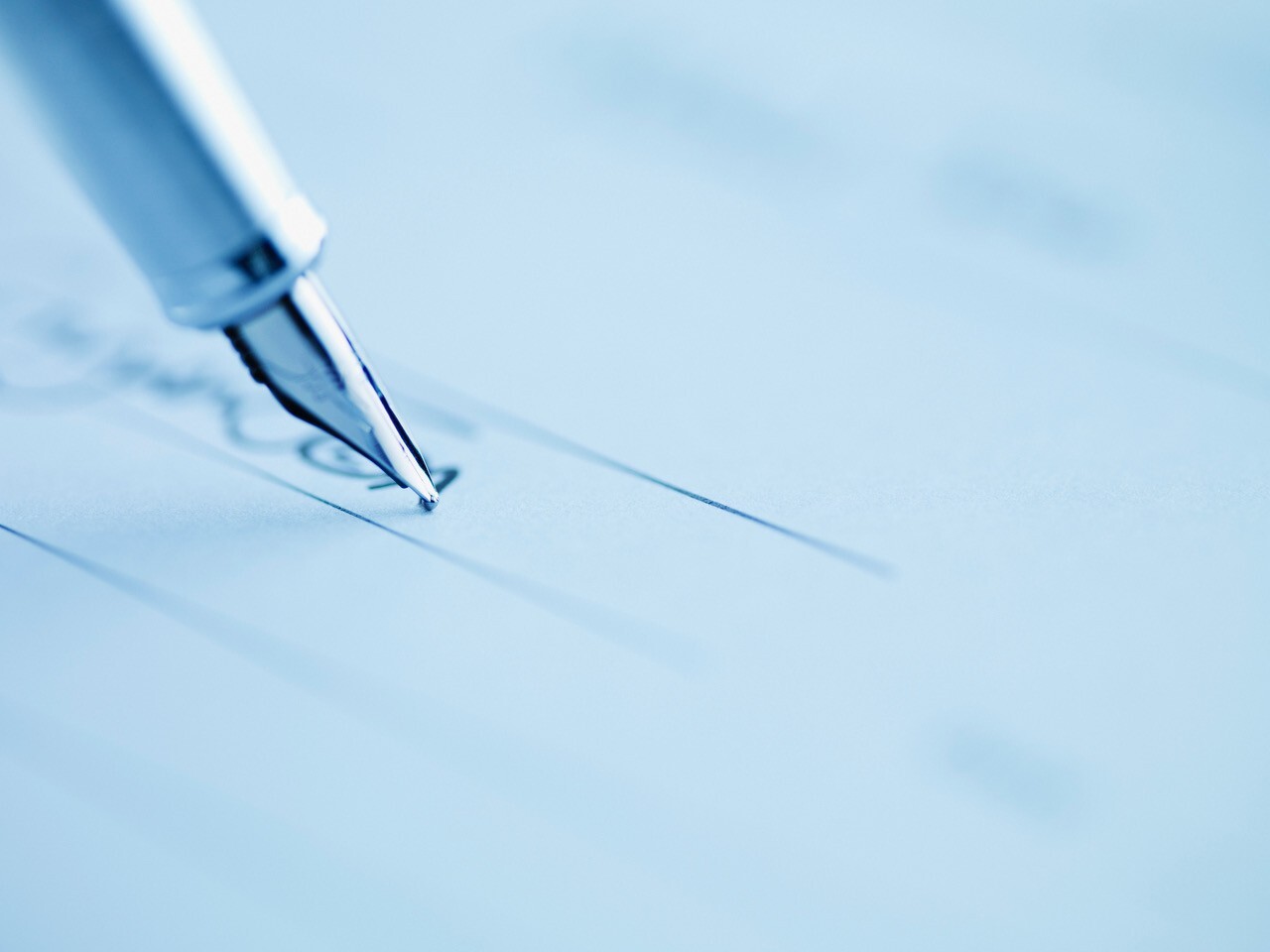 Overeenkomst tekenen