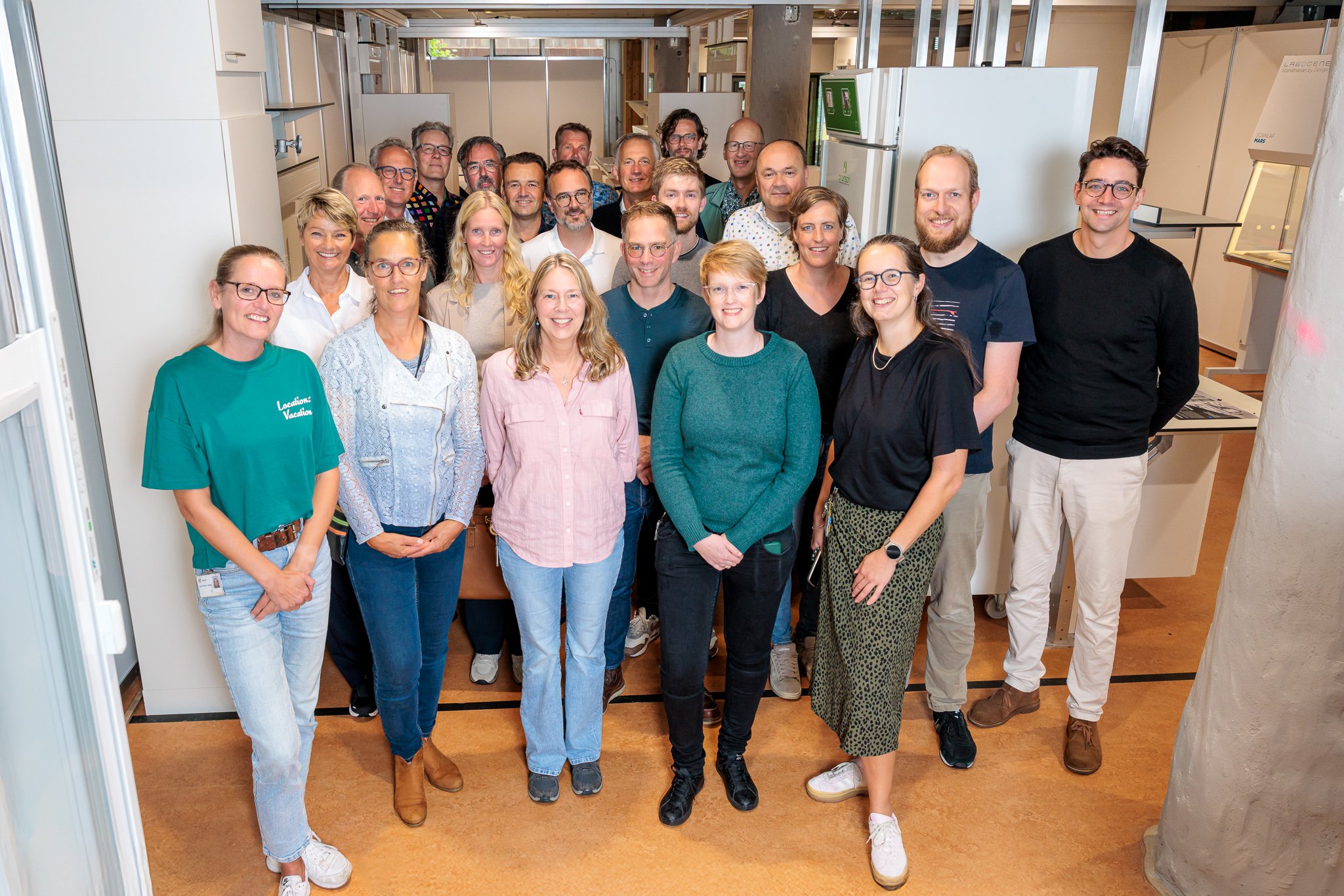Kernteam van UMCG labinrichting