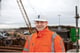 Portretfoto van projectmanager op bouwplaats