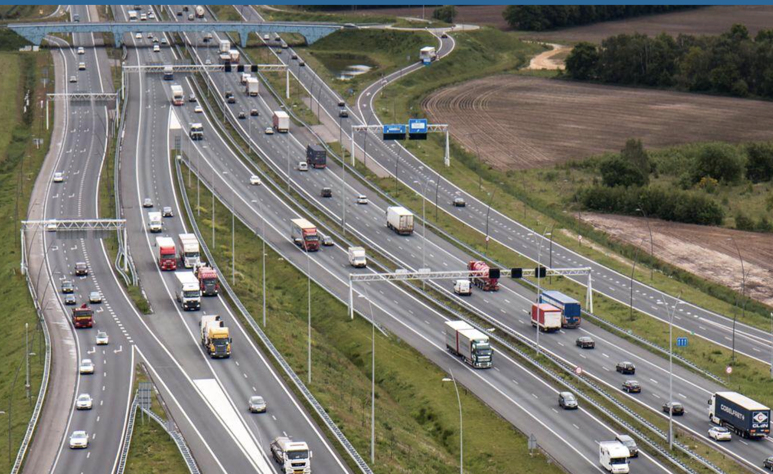 Snelweg A2 bij Eindhoven