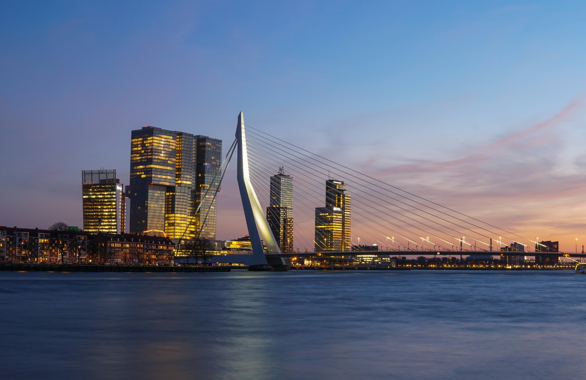 Skyline Rotterdam - fotografie Dennis Moller