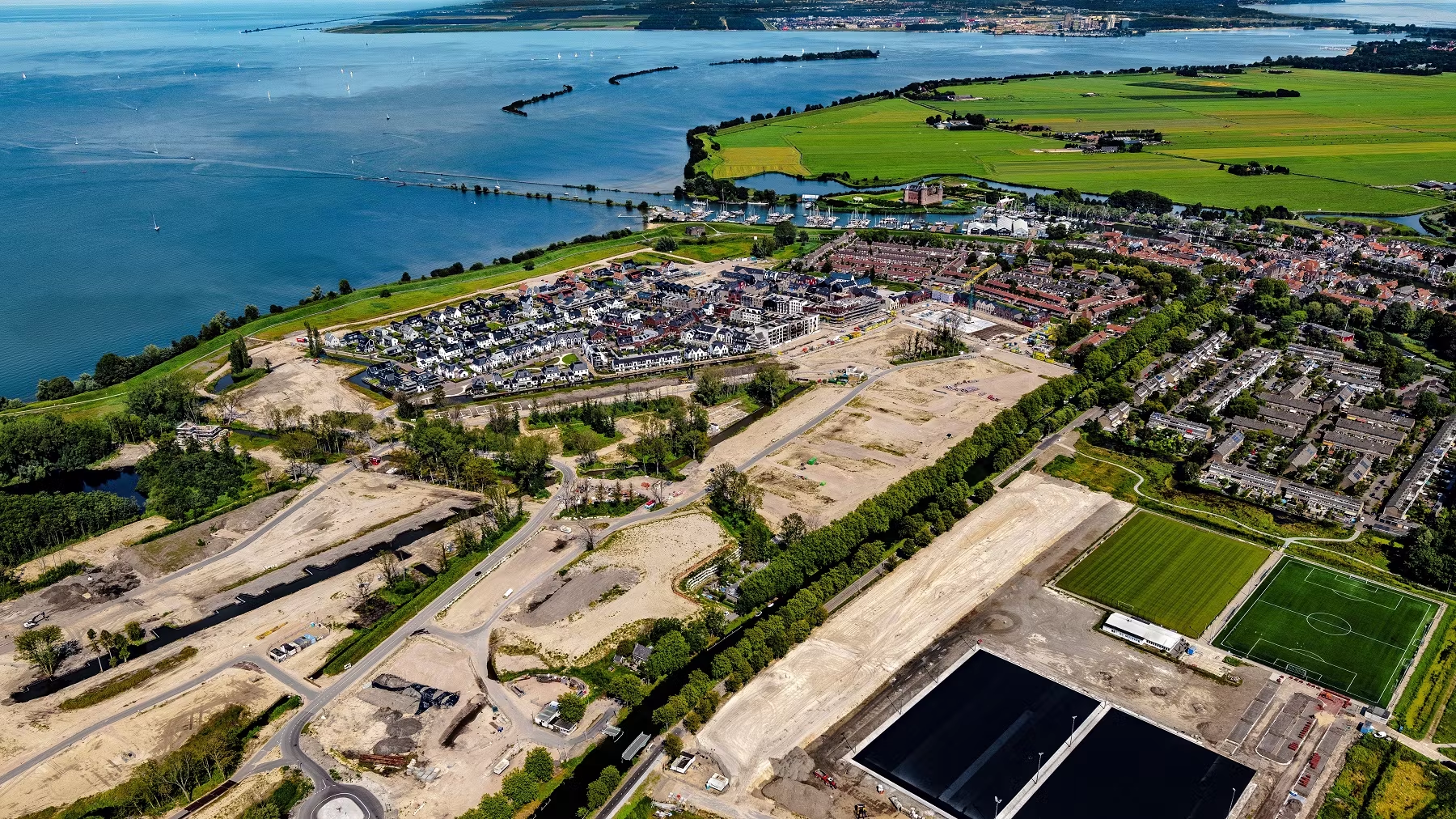 bird view van dorp