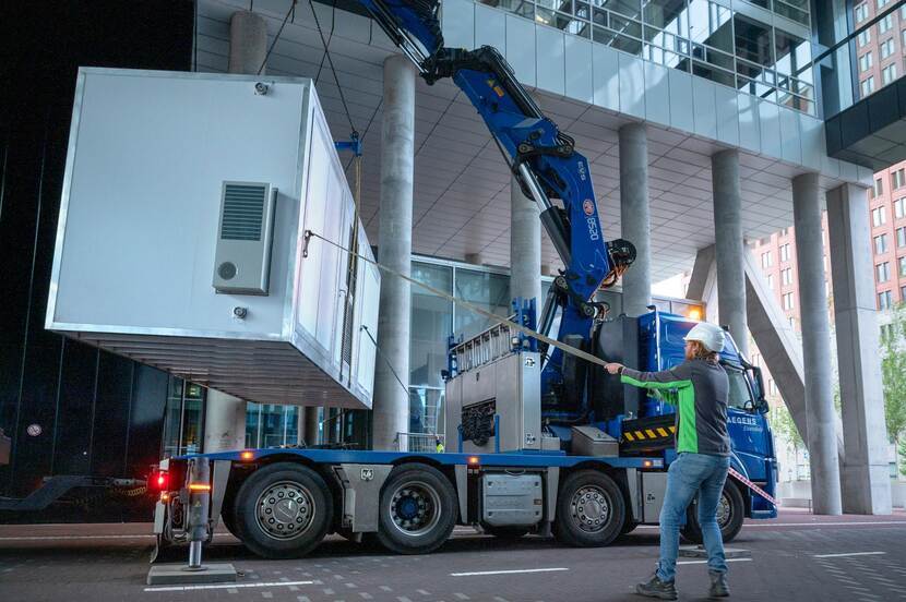 Energierijk De Haag-stadsbatterij plaatsen