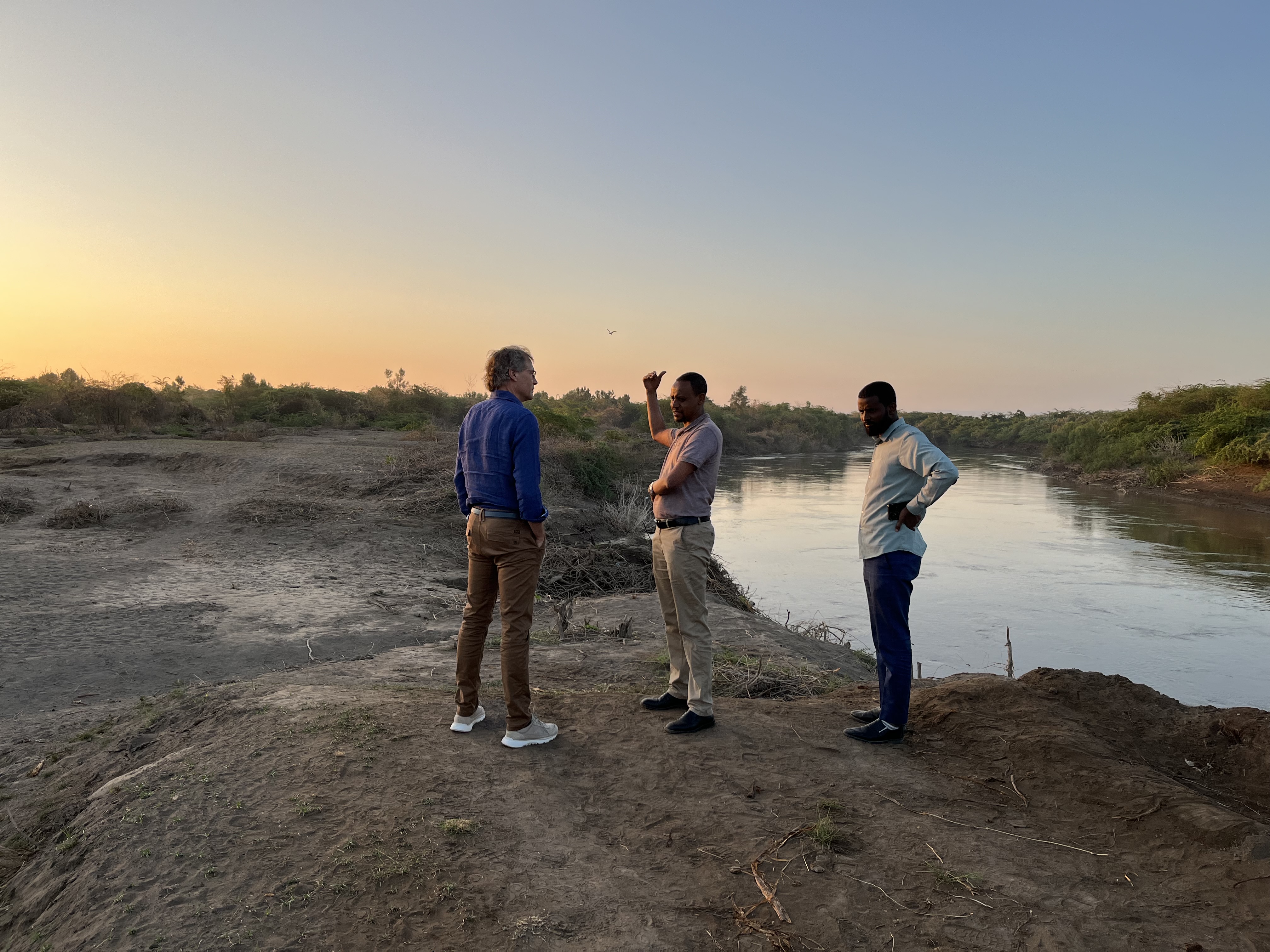 kennisuitwisseling in Ethiopie tijdens werkbezoek AT Osborne